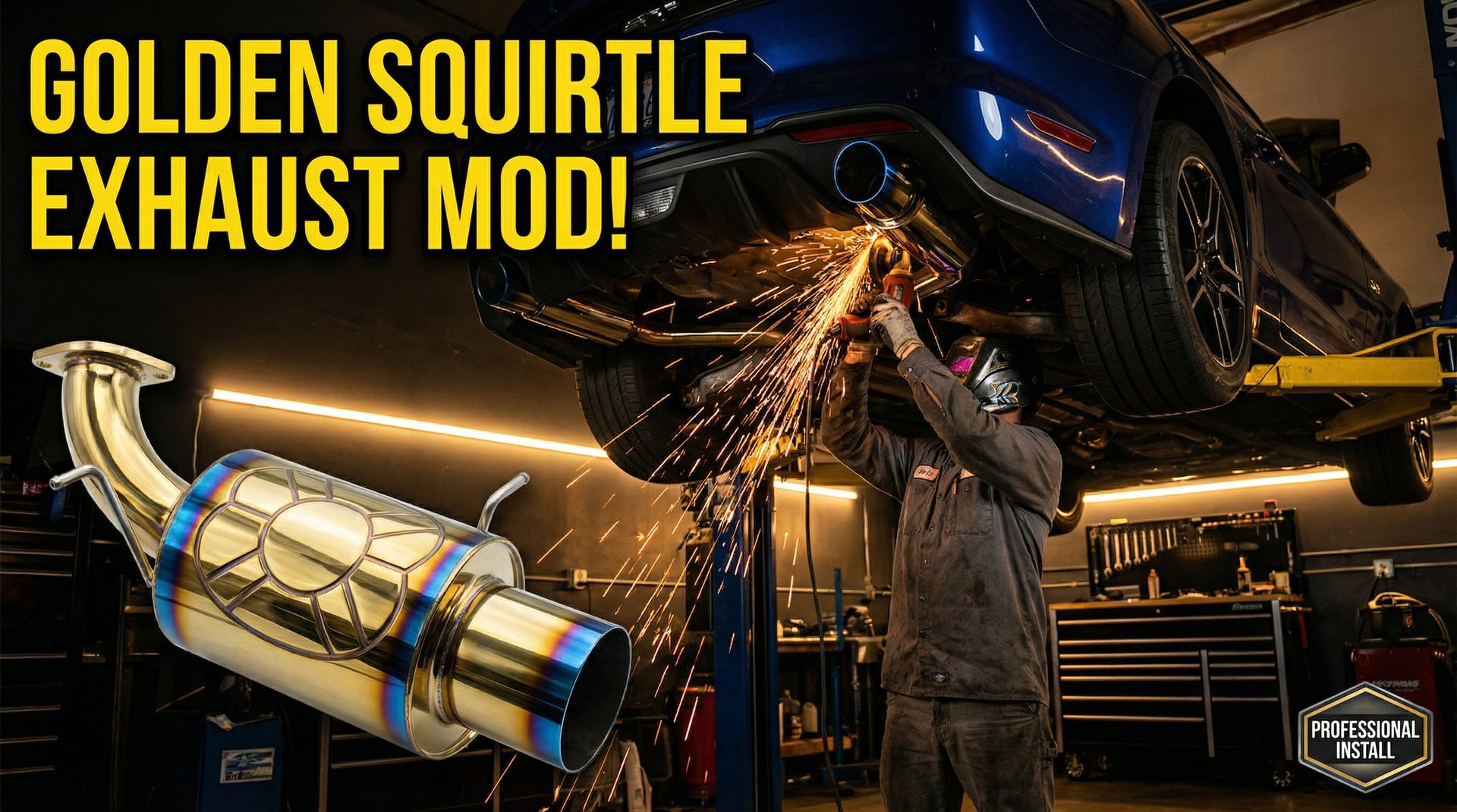 国产排气改装视频教程